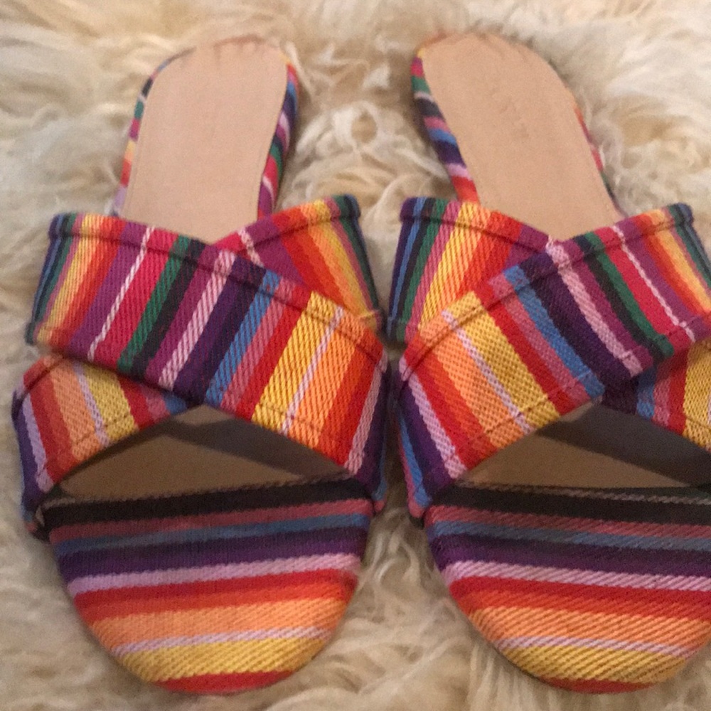 Jcrew Rainbow Sandal